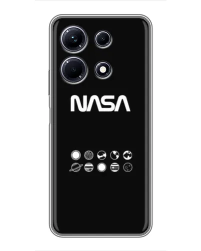 Чехол для Infinix Note 30 с картинкой «NASA — технический принт» Чехол для Infinix Note 30 с картинкой «NASA — технический принт»