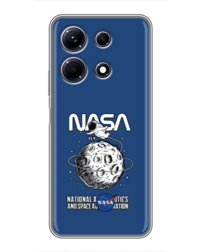 Чехол для Infinix Note 30 с картинкой «NASA — лунная миссия» Чехол для Infinix Note 30 с картинкой «NASA — лунная миссия»