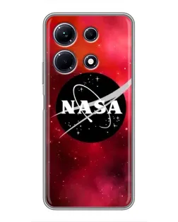 Чехол для Infinix Note 30 с картинкой «NASA — красная туманность» Чехол для Infinix Note 30 с картинкой «NASA — красная туманность»