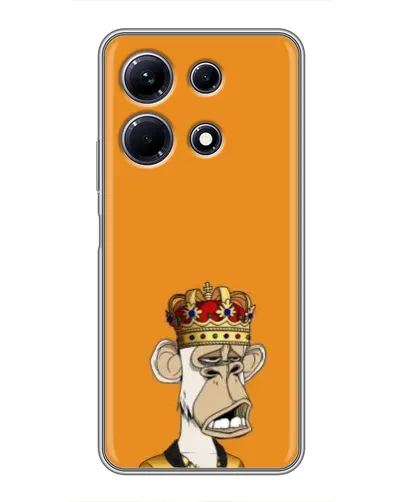 Чехол для Infinix Note 30 с картинкой «Золотая обезьяна Bored Ape» Чехол для Infinix Note 30 с картинкой «Золотая обезьяна Bored Ape»