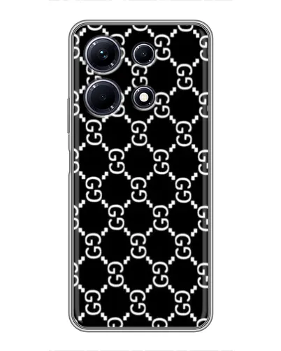 Чехол для Infinix Note 30 с картинкой «Gucci — сетчатый паттерн»