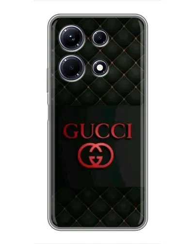 Чехол для Infinix Note 30 с картинкой «Gucci — стеганый черный»