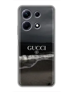 Чехол для Infinix Note 30 с картинкой «Gucci — морской прибой»