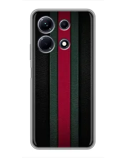 Чехол для Infinix Note 30 с картинкой «Gucci — неоновая линия»