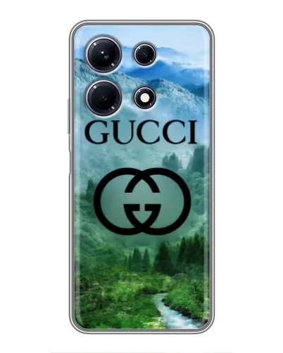 Чехол для Infinix Note 30 с картинкой «Gucci — горный пейзаж»