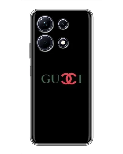 Чехол для Infinix Note 30 с картинкой «Gucci — красный градиент»