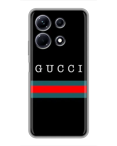 Чехол для Infinix Note 30 с картинкой «Gucci — красный пояс»