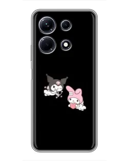 Чохол для Infinix Note 30 з картинкою «My Melody та Kuromi»