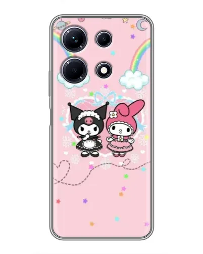 Чохол для Infinix Note 30 з картинкою «My Melody та Kuromi»