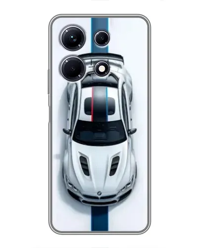 Чехол для Infinix Note 30 с картинкой «Вид сверху — BMW M»