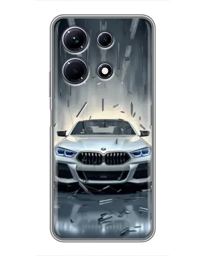 Чехол для Infinix Note 30 с картинкой «BMW в свете фар»
