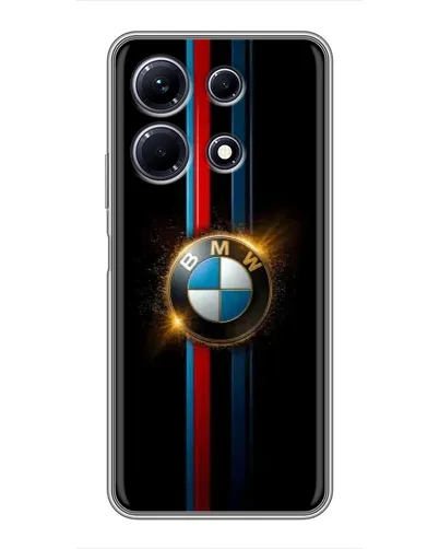 Чехол для Infinix Note 30 с картинкой «BMW M-Power неон»