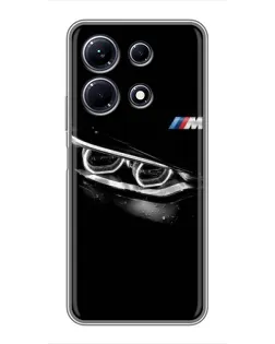 Чехол для Infinix Note 30 с картинкой «BMW — взгляд тигра»