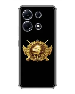 Чохол для Infinix Note 30 з картинкою «PUBG — помаранчевий градієнт» Чохол для Infinix Note 30 з картинкою «PUBG — помаранчевий градієнт»