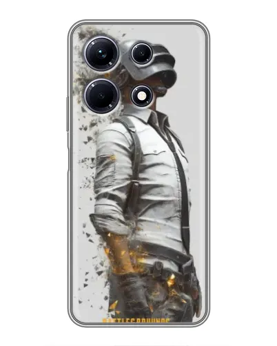 Чехол для Infinix Note 30 с картинкой «PUBG — боец в пыли» Чехол для Infinix Note 30 с картинкой «PUBG — боец в пыли»