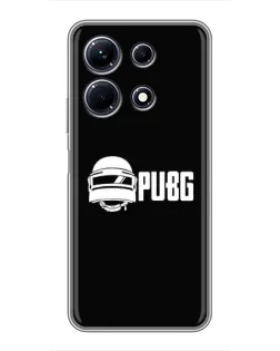 Чехол для Infinix Note 30 с картинкой «PUBG — классический лого»