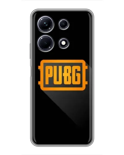 Чехол для Infinix Note 30 с картинкой «PUBG — рамка лого» Чехол для Infinix Note 30 с картинкой «PUBG — рамка лого»