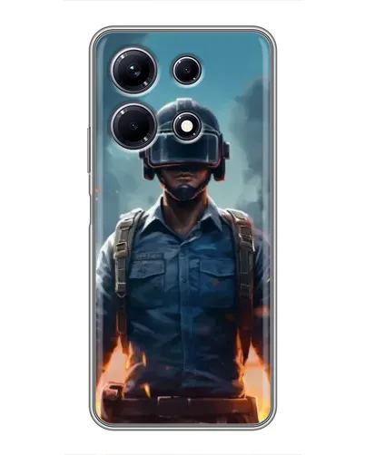 Чехол для Infinix Note 30 с картинкой «PUBG — реалистичный герой» Чехол для Infinix Note 30 с картинкой «PUBG — реалистичный герой»