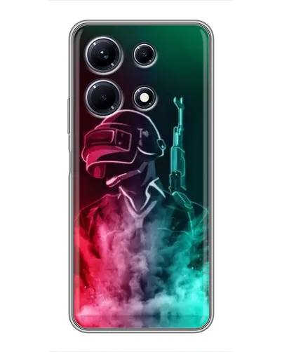 Чехол для Infinix Note 30 с картинкой «PUBG — огненный воин» Чехол для Infinix Note 30 с картинкой «PUBG — огненный воин»