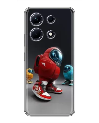Чехол для Infinix Note 30 с картинкой «Among Us — 3D стиль»