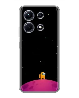 Чохол для Infinix Note 30 з картинкою «Самотній герой на планеті» Чохол для Infinix Note 30 з картинкою «Самотній герой на планеті»