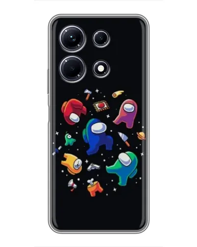 Чехол для Infinix Note 30 с картинкой «Among Us космос»