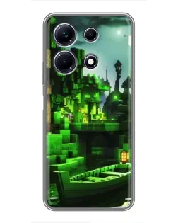 Чохол для Infinix Note 30 з картинкою «Minecraft лісовий пейзаж» Чохол для Infinix Note 30 з картинкою «Minecraft лісовий пейзаж»
