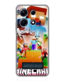 Чохол для Infinix Note 30 з картинкою «Minecraft герої гри» Чохол для Infinix Note 30 з картинкою «Minecraft герої гри»