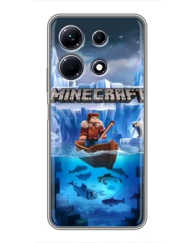 Чехол для Infinix Note 30 с картинкой «Minecraft ледяной мир» Чехол для Infinix Note 30 с картинкой «Minecraft ледяной мир»