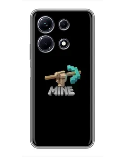 Чехол для Infinix Note 30 с картинкой «Алмазная кирка»