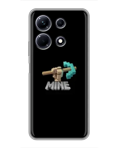 Чехол для Infinix Note 30 с картинкой «Алмазная кирка» Чехол для Infinix Note 30 с картинкой «Алмазная кирка»