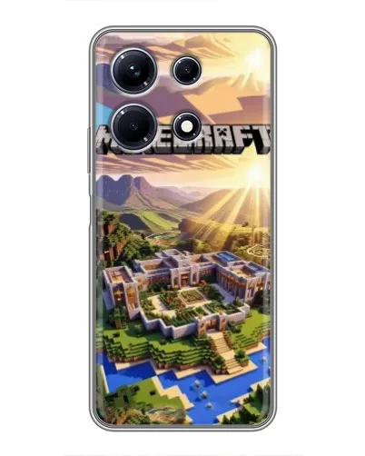 Чехол для Infinix Note 30 с картинкой «Minecraft панорама» Чехол для Infinix Note 30 с картинкой «Minecraft панорама»