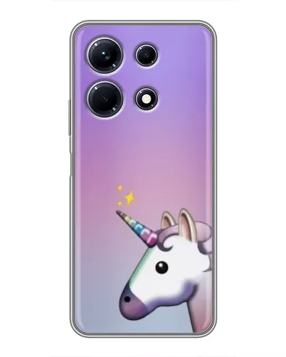 Чехол для Infinix Note 30 с картинкой «Единорог градиент»