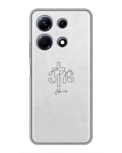 Чохол для Infinix Note 30 з картинкою «Івана 3:16 Хрест» Чохол для Infinix Note 30 з картинкою «Івана 3:16 Хрест»