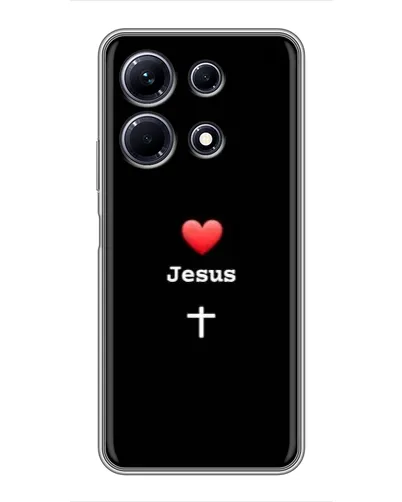 Чохол для Infinix Note 30 з картинкою «Серце - Jesus» Чохол для Infinix Note 30 з картинкою «Серце - Jesus»