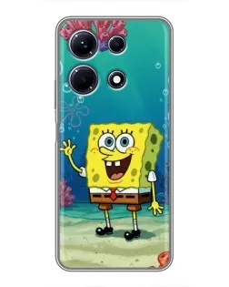 Чехол для Infinix Note 30 с картинкой «Подводный привет»