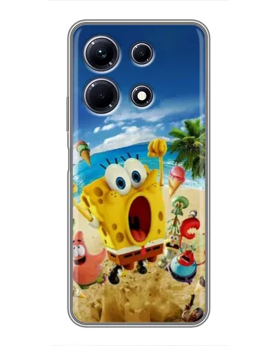 Чехол для Infinix Note 30 с картинкой «Развлечения на пляже»