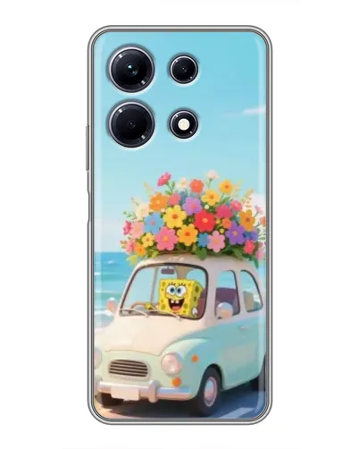 Чехол для Infinix Note 30 с картинкой «Автомобильное путешествие»