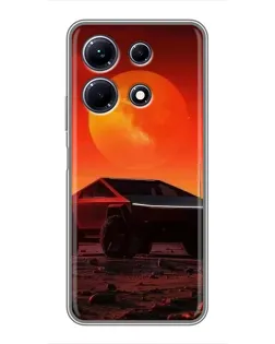 Чохол для Infinix Note 30 з картинкою «Cybertruck на Марсі» Чохол для Infinix Note 30 з картинкою «Cybertruck на Марсі»
