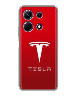 Чохол для Infinix Note 30 з картинкою «Tesla Red Classic» Чохол для Infinix Note 30 з картинкою «Tesla Red Classic»