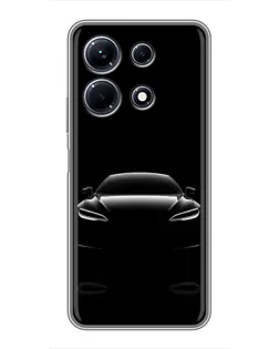 Чохол для Infinix Note 30 з картинкою «Силует Tesla Night» Чохол для Infinix Note 30 з картинкою «Силует Tesla Night»