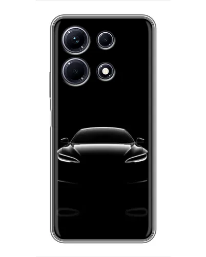 Чехол для Infinix Note 30 с картинкой «Силуэт Tesla Night» Чехол для Infinix Note 30 с картинкой «Силуэт Tesla Night»