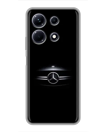 Чехол для Infinix Note 30 с картинкой «Mercedes — абстрактные линии»