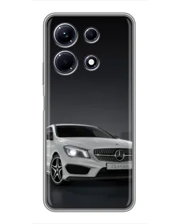 Чехол для Infinix Note 30 с картинкой «Mercedes AMG GT Silver»