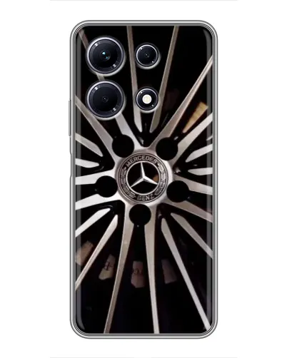 Чехол для Infinix Note 30 с картинкой «Диск Mercedes»
