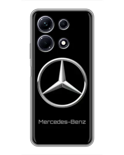 Чехол для Infinix Note 30 с картинкой «Mercedes Silver Logo»