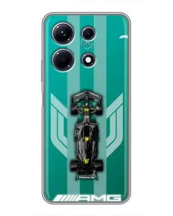 Чехол для Infinix Note 30 с картинкой «Mercedes AMG Petronas»