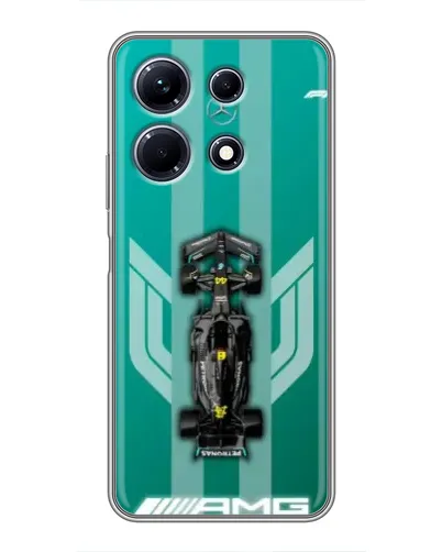 Чехол для Infinix Note 30 с картинкой «Mercedes AMG Petronas»