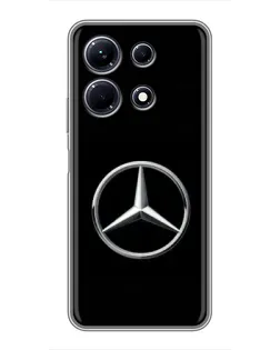Чехол для Infinix Note 30 с картинкой «Mercedes классический лого»