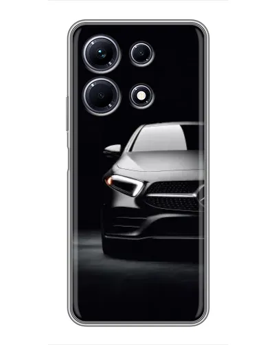 Чехол для Infinix Note 30 с картинкой «Свет фар Mercedes»
